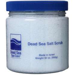 Dead Sea Spa Care 32 oz Dry Salt Scrub  