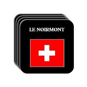 Switzerland   LE NOIRMONT Set of 4 Mini Mousepad Coasters