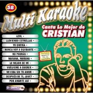  Karaoke Music CDG: MultiKaraoke OKE 0058 Canta Lo Mejor de 