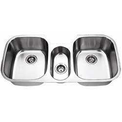 Fontaine Stainless Steel Triple Bowl Sink  