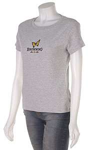 Browning Womens Ribbed Cotton Tee  