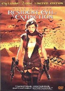 RESIDENT EVIL:EXTINCTION EXCLUSIVE 2 DISC LIMITED EDITION  