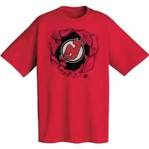   New Jersey Devils Ripped Big and Tall T Shirt