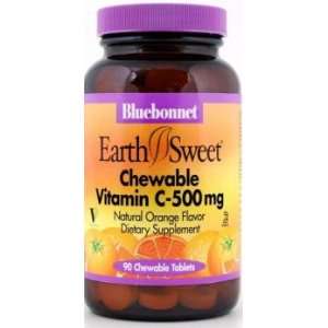  EarthSweet Chewable Vitamin C 500mg   90   Chewable 