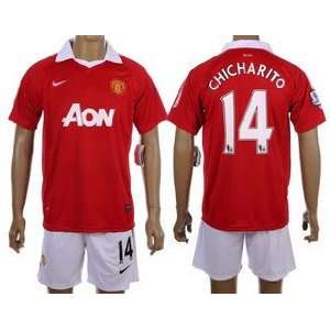   Manchester United Home Jersey 201011 S,M,L,XL,XXL: Sports & Outdoors