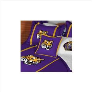   Louisiana State Tigers MVP Decorative Pillow Purple