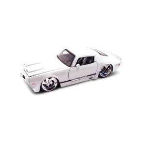    1970 Pontiac Firebird DUB Old Skool 1/24 White Toys & Games