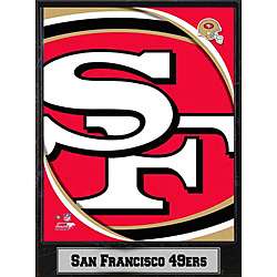 2011 San Francisco 49ers Logo Plaque (9 x 12)  Overstock