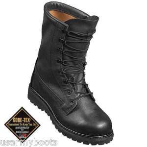 NEW**US ARMY MILITARY POLICE WATERPROOF COMBAT GORETEX BOOTS BATES 