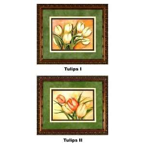  International Arts Tulips I & II Framed Artwork