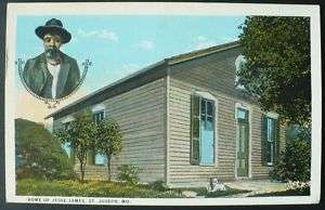 1920s Outlaw Jesse James Home, St. Joseph, Missouri  