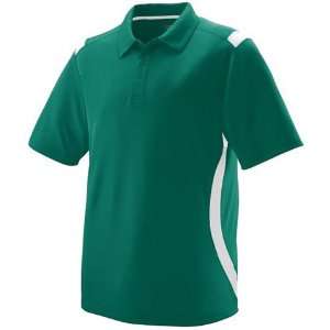 Augusta Adult Custom All  Conference Sport Shirt DARK GREEN/WHITE A2XL