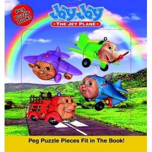  Jay Jay The Jet Plane Peg Puzzel Book ( Board Book 