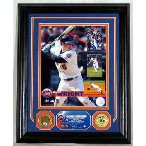   David Wright Photomint with Authenticated Infield Dirt Sports