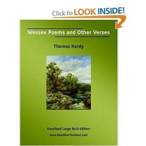  Wessex Poems and Other Verses (EasyRead Large Bold 