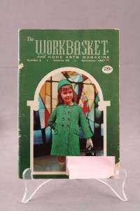 Vintage Lot 6 Workbasket Knitting Crochet 60s Magazines  