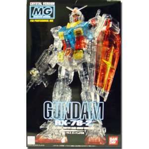  Gundam MG Gundam RX 78 2 1/100 Scale (Crystal Version 