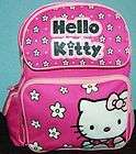 HELLO KITTY PINK BACKPACK WITH EMBROIDER SOFT HELLO KIT
