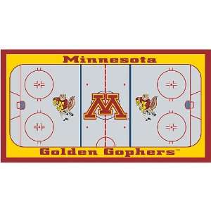   Golden Gophers Hockey Rink Floor Mat 