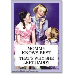  Funny Mothers Day Cards Mommy Knows Best Humor Greeting 