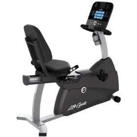  NEW Life Fitness R1 Recumbent LifeCycle with Track Console 
