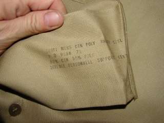 Vtg 2 WWII Army Officers Short Sleeved Shirts Uniforms  