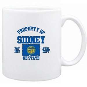 New  Property Of Sidney / Athl Dept  Nebraska Mug Usa City  