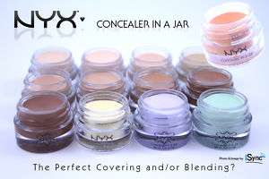 NYX CONCEALER JAR Pick ANY 2 Colors You Like  