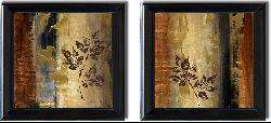   Reflections of Time 2 piece Framed Canvas Art Set  Overstock
