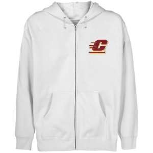  Central Michigan Chippewas Youth White Logo Applique Full 