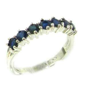   Sapphire Eternity Ring   Size 10   Finger Sizes 5 to 12 Available