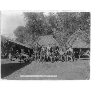   Insurrection,US soldiers,San Roque camp,1899