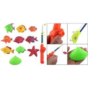  Como Kids Plastic Preschool Educational Fishing Design Toy 