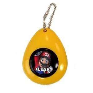  New Super Mario Brothers Sound Drop Keychain   Clear: Toys 