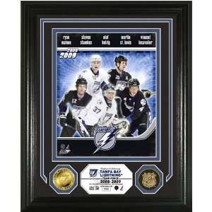 Tampa Bay Lightning 2008 Team Force 24KT Gold Coin Photo Mint 