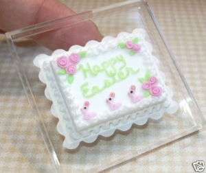 Miniature Lola Fantastic Easter Cake DOLLHOUSE  