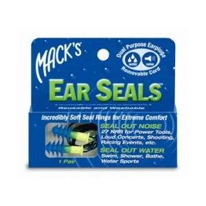  Macks Ear Seals Earplugs   1 Pair