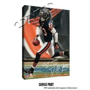   Autographed and Personalized Print   Chicago Bears