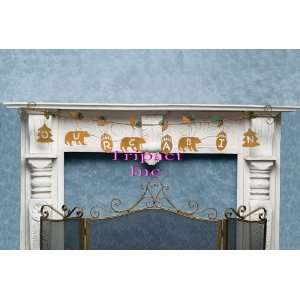    51 Metal Home Rustic Décorative Bear Garland: Home & Kitchen