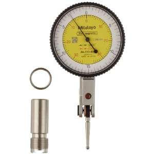   030/0.7mm Horizontal Test Indicator, 0 15 0/0 35 0, Inch and Metric
