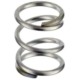 Stainless Steel 302 Compression Spring, 0.36 OD x .038 Wire Size x 0 