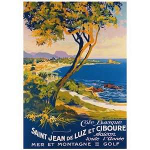 Saint Jean De Luz   Poster by Vintage (18x24) 