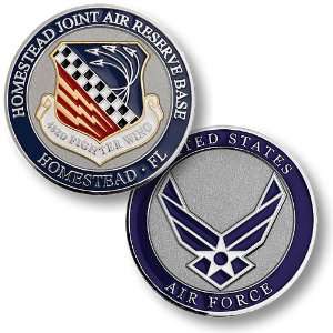  Homestead Air Reserve Base Challenge Coin 