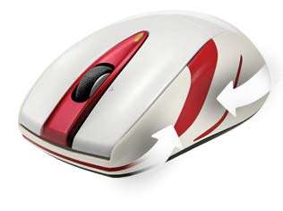 Logitech Wireless Mouse M525   White/Red (910 002700)