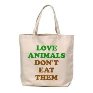  Love Animals Canvas Tote Bag 