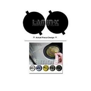   06 08) Fog Light Vinyl Film Covers by LAMIN X Gun Smoked: Automotive
