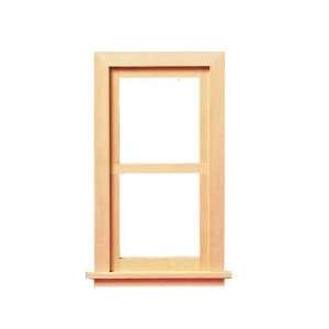   Miniature Playscale Traditional Double Hung Window Toys & Games