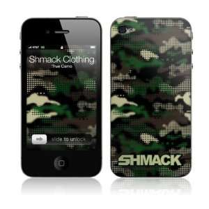   MS SHMK30133 iPhone 4  Shmack Clothing  True Camo Skin Electronics