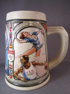 BUDWEISER 1992 US OLYMPIC TEAM STEIN SPORTS COLLECTIBLE  