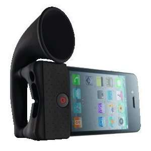  Bone Horn Stand Portable Amplifier For Iphone 4g Black BP 